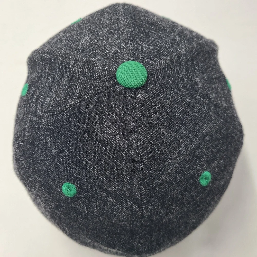Youth Dallas Stars Hat Fitted One Size Reebok Gray Green NHL Hockey Center Ice